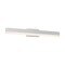 Dweled Styx 25in LED Bathroom Vanity or Wall Light 3-CCT 2700K-3000K-3500K Set to 3000K in Brushed Aluminum WS-411 - alternate 1